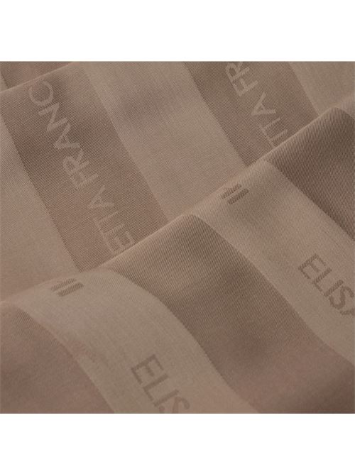 Viscose and modal scarf with jacquard stripes ELISABETTA FRANCHI | SC15F61E2.229